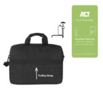 ACT City schoudertas 16.1 inch Zwart AC8505 - Afbeelding 2