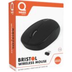 QWare Wireless Mouse Bristol Black - Afbeelding 2