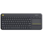 Logitech Wireless Touch K400 Plus (NL) Zwart