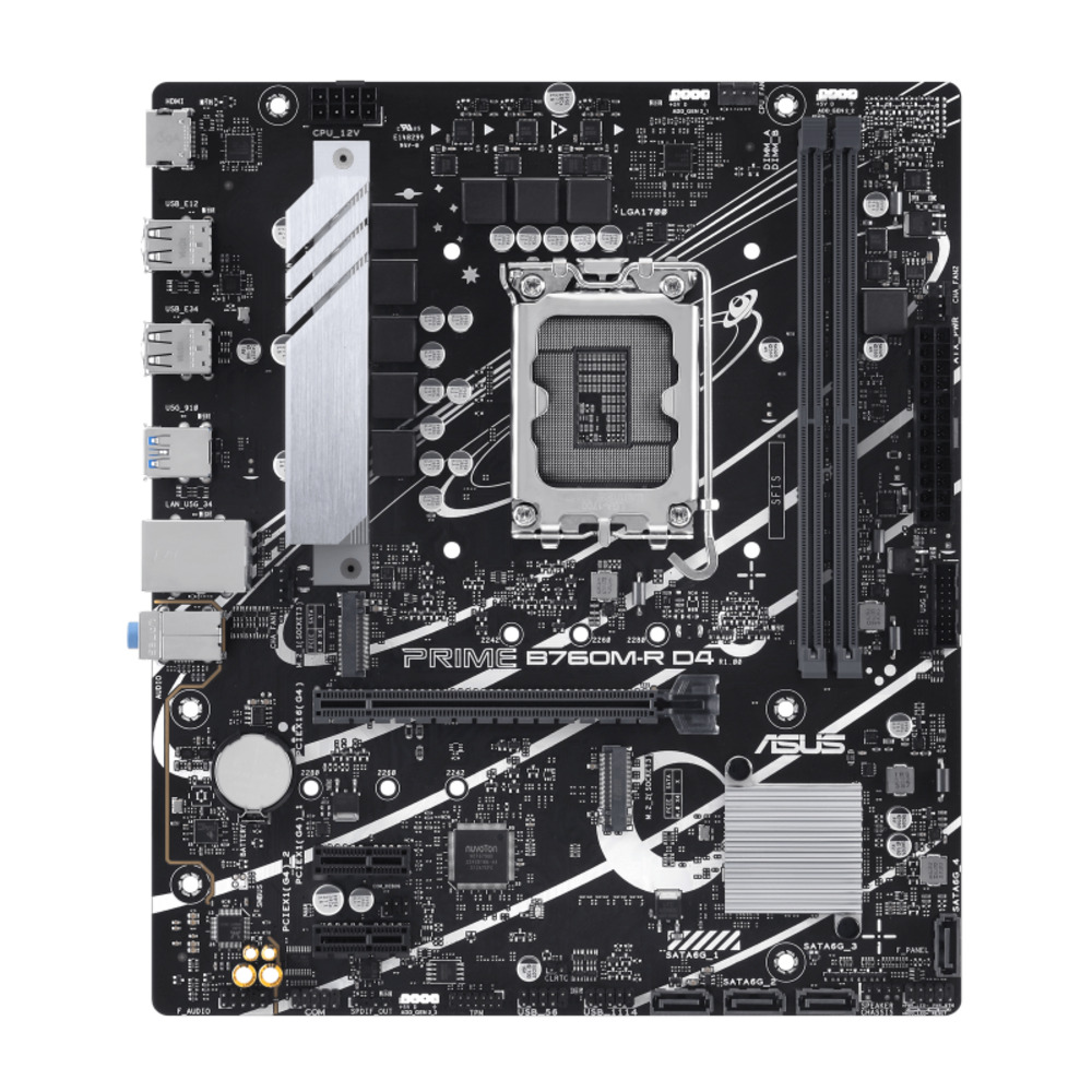 1702562943 Asus PRIME B760M-R D4 - DDR4 - Afbeelding 1