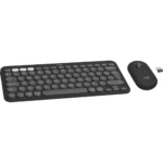 Logitech Pebble 2 Combo, Qwerty UK, Grafiet - Afbeelding 2