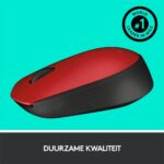 Logitech Wireless Mouse M171 Rood - Afbeelding 6