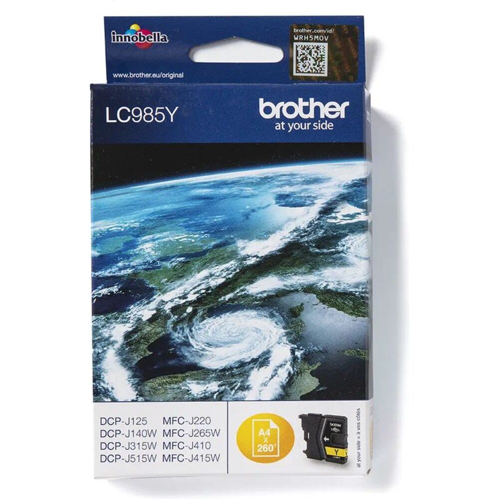 45044_brother-lc-985y-inktcartridge-geel Brother LC-985Y Geel 4,0ml - Afbeelding 1