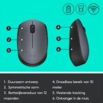 Logitech Wireless Mouse M170 Grijs - Afbeelding 3