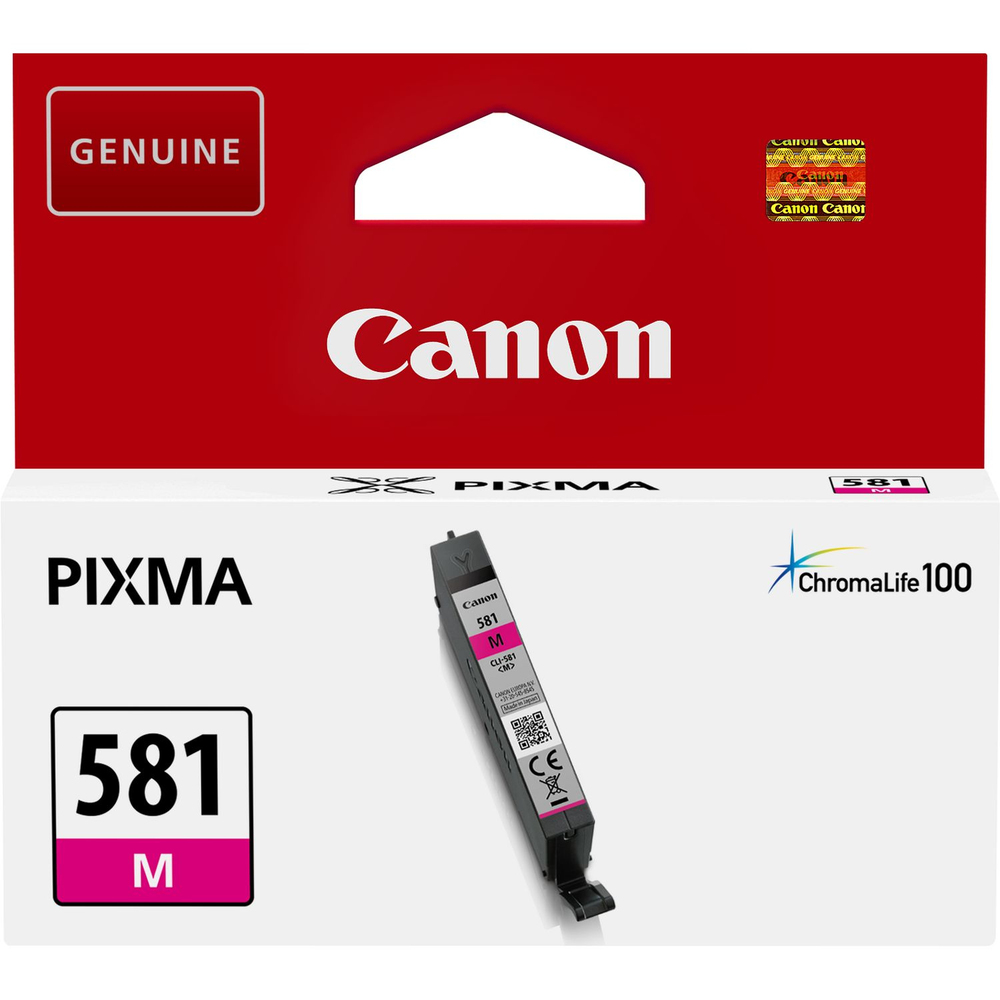 55625_2 Canon CLI-581M Magenta 5,6ml - Afbeelding 1