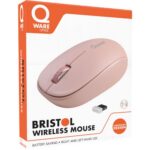 QWare Wireless Mouse Bristol Pink - Afbeelding 2