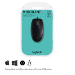 Logitech B110 Silent Zwart - Afbeelding 2