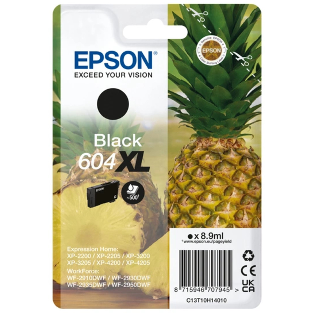 63467_2005328894 Epson 604XL Zwart 8,9ml - Afbeelding 1