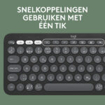 Logitech DT Logitech Pebble Keys 2 K380s Graphite Bluetooth - Afbeelding 13