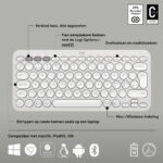 Logitech DT Logitech Pebble Keys 2 K380s Wit Bluetooth - Afbeelding 9