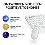 Logitech DT Logitech Pebble 2 Combo Wit - Afbeelding 3