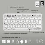 Logitech DT Logitech Pebble 2 Combo Wit - Afbeelding 14