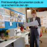 HP HP OfficeJet Pro 9720e Wide Format AIO / WLAN/LAN / Wit - Afbeelding 21