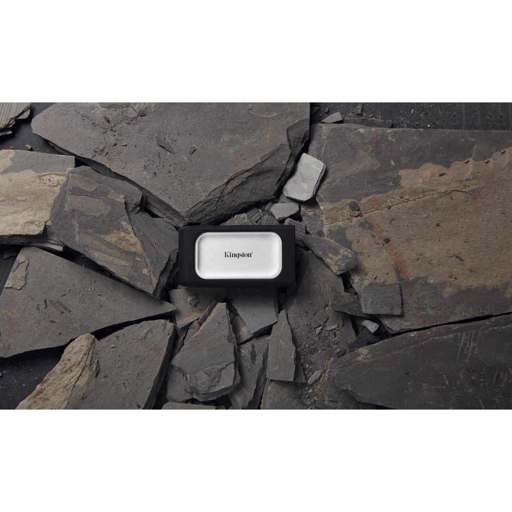 68806_12 Kingston 4TB Kingston XS2000 Zilver-Zwart/USB-C/2000/2000 - Afbeelding 1