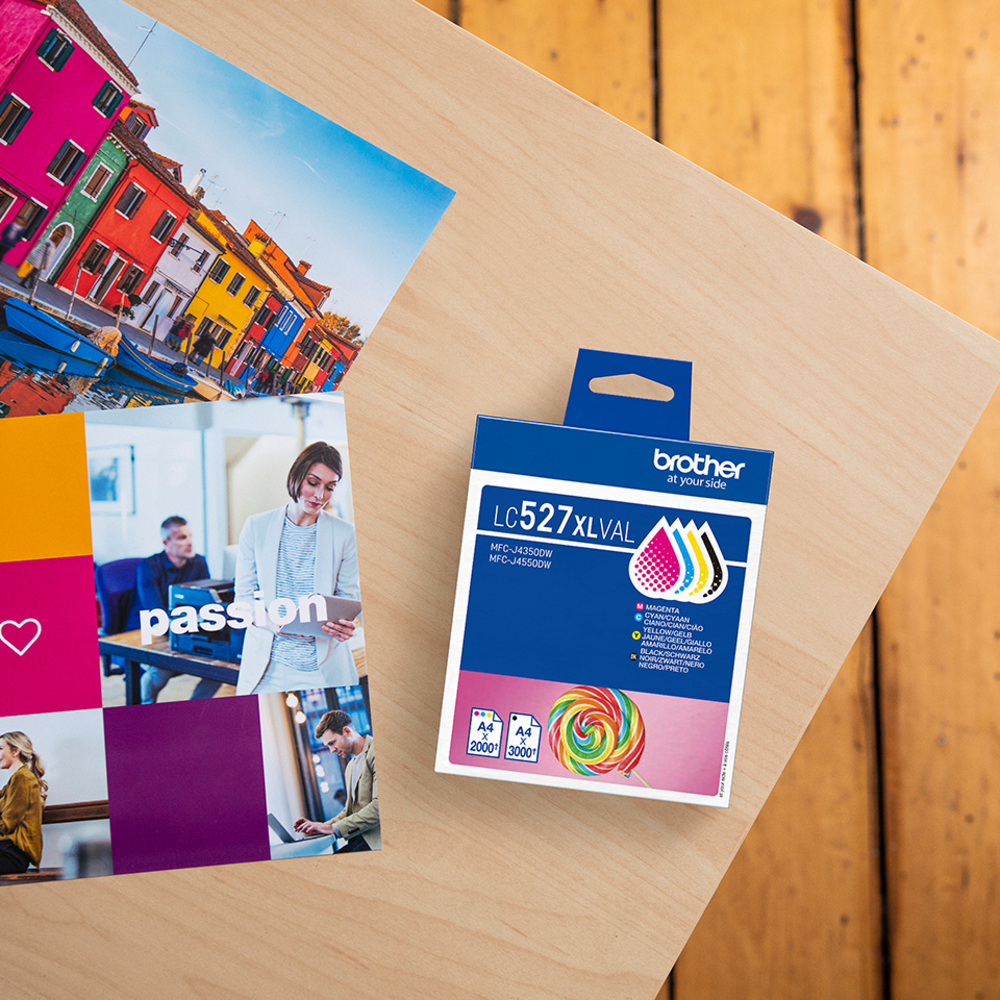 69141_5 Brother Brother LC-527XLVAL Value Pack 3.000/2.000 pagina´s (Ori - Afbeelding 1