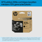 HP HP No.308e Zwart EvoMore 320 pagina`s (Origineel) - Afbeelding 2
