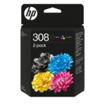 HP HP No.308 2-Pack 160/120 paginaÂ´s (Origineel)