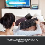 Logitech Wireless Touch K400 Plus (NL) Zwart - Afbeelding 9