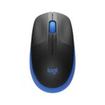 Logitech M190 Draadloze Muis Zwart/Blauw