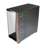 Azza Case Azza Neptun Midi Tower RGB Zwart, Hout - Afbeelding 3