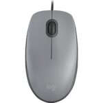 Logitech M110 Ambidextrous Silent Grijs