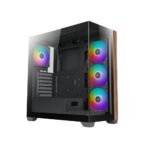 Azza Case Azza Neptun Midi Tower RGB Zwart, Hout - Afbeelding 6