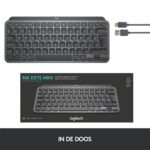 Logitech MX Keys Mini, Qwerty US, Grafiet - Afbeelding 5