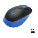 Logitech M190 Draadloze Muis Zwart/Blauw - Afbeelding 6