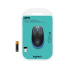 Logitech M190 Draadloze Muis Zwart/Blauw - Afbeelding 8
