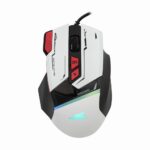 Baracuda Gaming Muis MANTA-W Wit