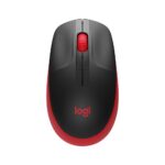 Logitech M190 Draadloze Muis Zwart/Rood