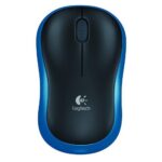 Logitech Wireless Mouse M185 Zwart/Blauw