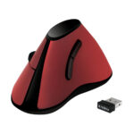 LogiLink ID0159 Ergonomic Vertical Mouse Wireless Rood - Afbeelding 2