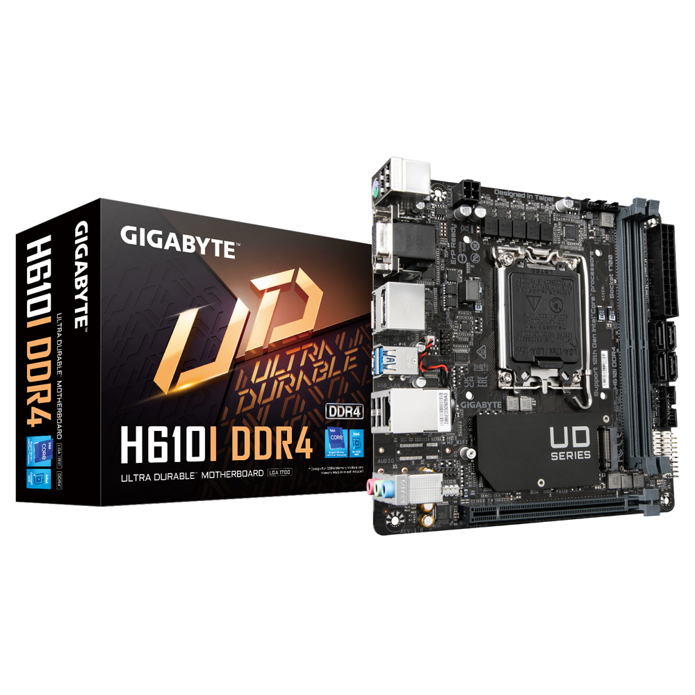 62197_5 Gigabyte H610I DDR4 - Afbeelding 1