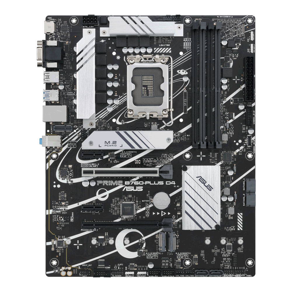 63750_1 Asus PRIME B760-PLUS D4 - DDR4 - Afbeelding 1