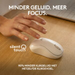 Logitech M240 Silent Wit - Afbeelding 8