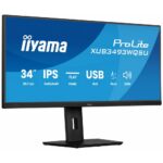 Iiyama ProLite XUB3493WQSU-B6 Zwart - Afbeelding 2