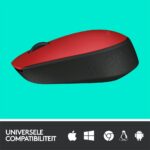 Logitech Wireless Mouse M171 Rood - Afbeelding 7