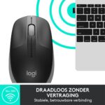 Logitech M190 Draadloze Muis Zwart/Grijs - Afbeelding 6