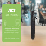 ACT Suburb Sleeve 14,1 inch Zwart AC8580 - Afbeelding 5