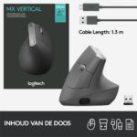 Logitech MX Vertical Mouse Ergonomic - Afbeelding 2