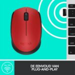 Logitech Wireless Mouse M171 Rood - Afbeelding 2