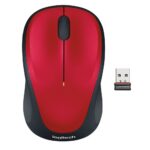 Logitech Wireless Mouse M235 Rood/Zwart - Afbeelding 4