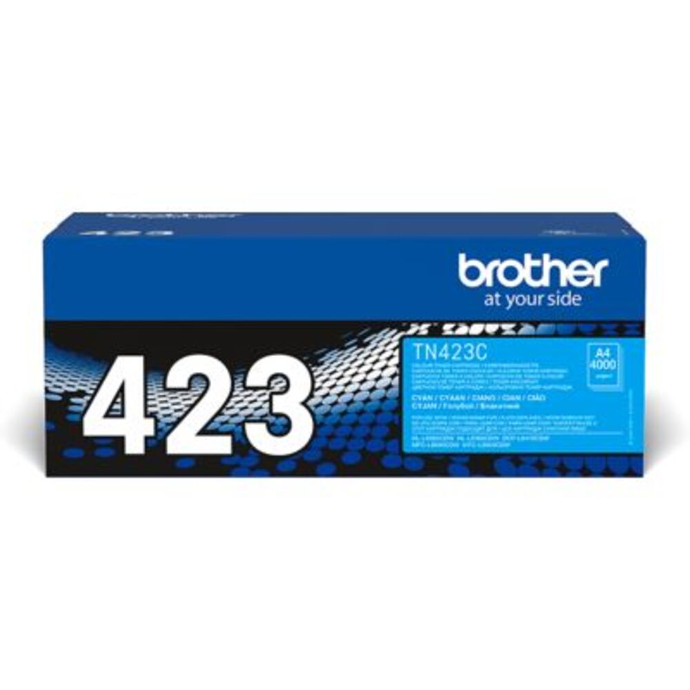 55213_brother-tn-423c-toner-cyaan-hoge-capaciteit Brother TN-423C Cyaan 4.000 pagina`s - Afbeelding 1