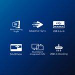 Philips B-line 346B1C Zwart - Afbeelding 15