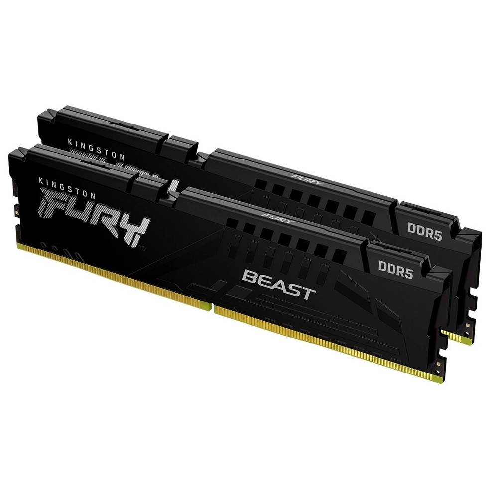 1646834979 Kingston FURY Beast Black 32GB DDR5/5600 (2x16GB) DIMM - Afbeelding 1