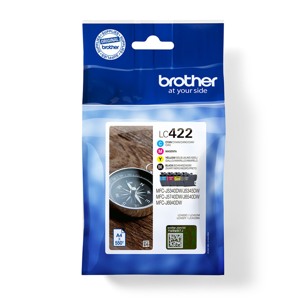 1648713478 Brother LC-422 Combipack - Afbeelding 1