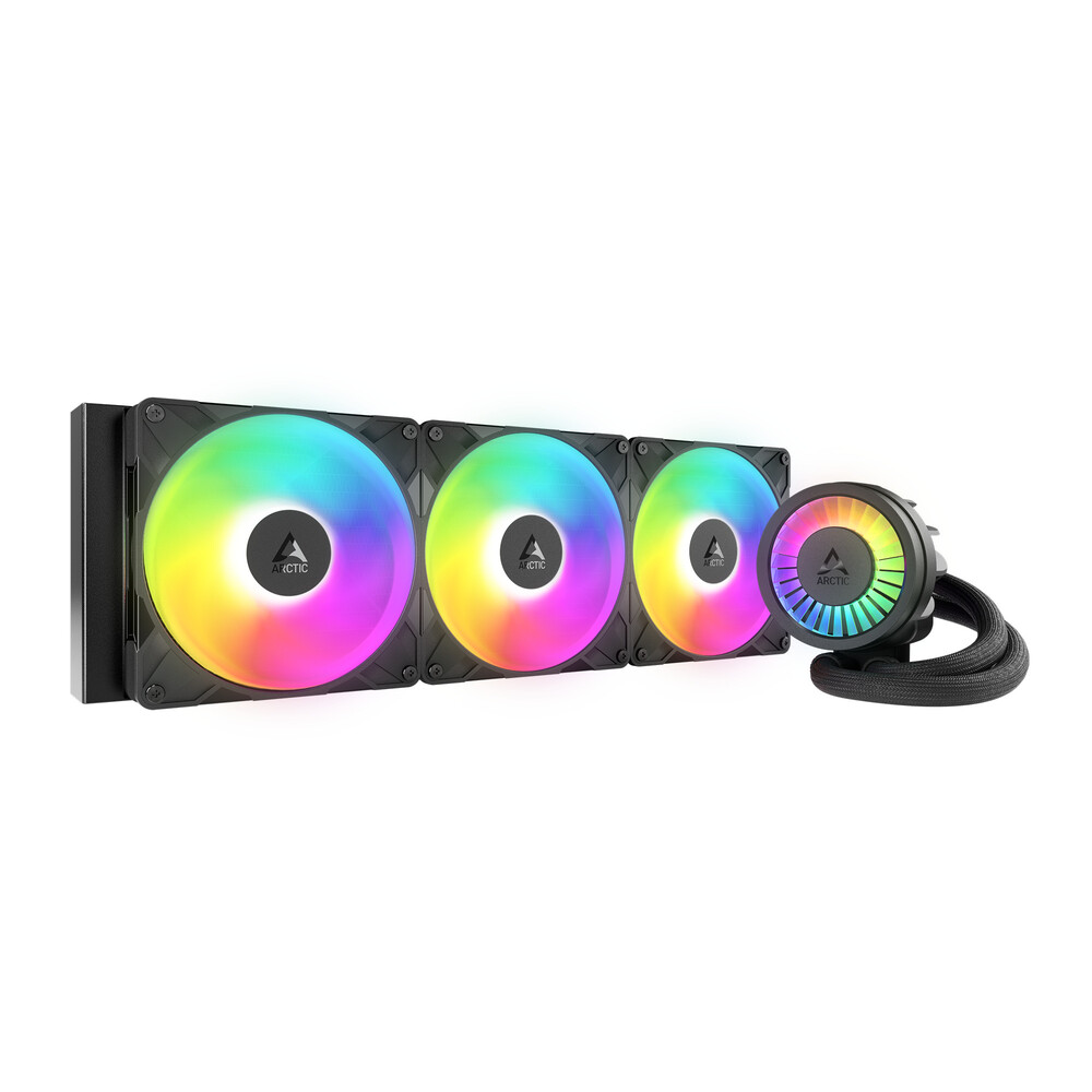 1762251454 Arctic Cooling Liquid Freezer III 420 A-RGB Zwart - Afbeelding 1