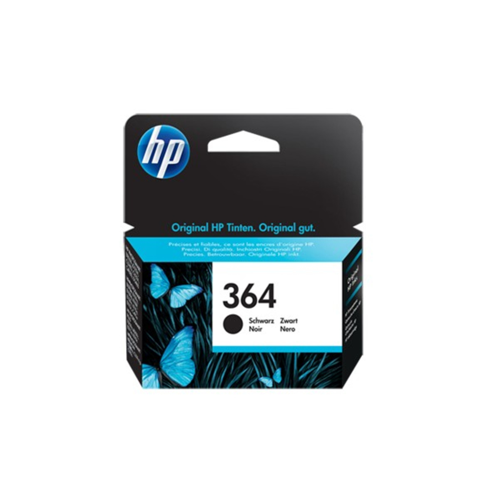 36926_1 HP 364 Zwart 6ml - Afbeelding 1