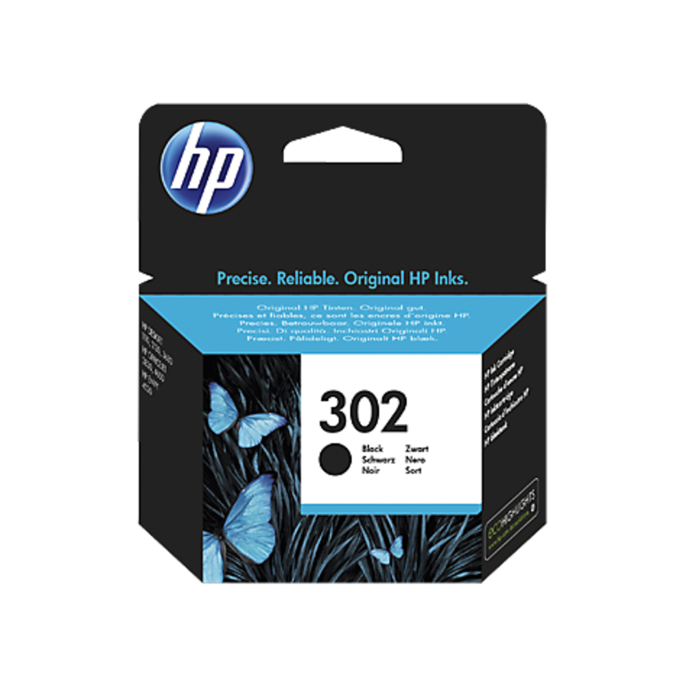 52786_1 HP 302 Zwart - Afbeelding 1